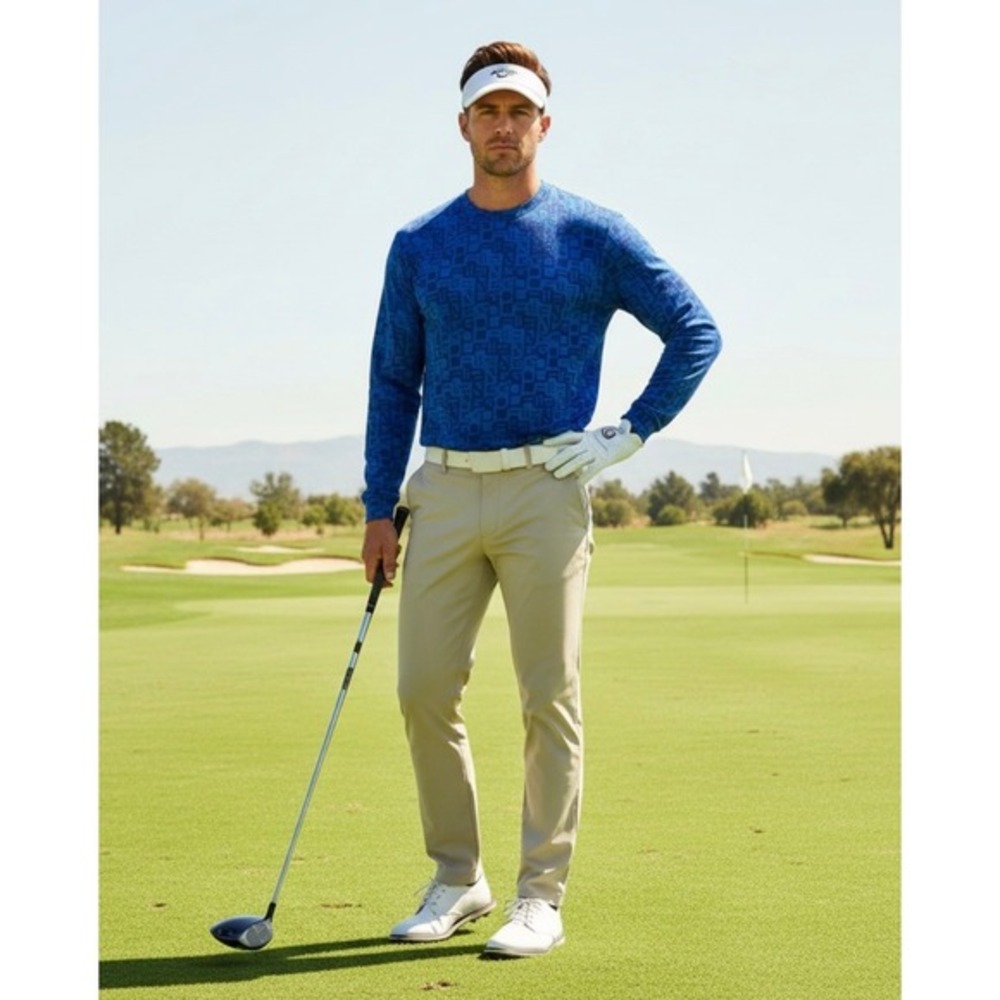 Golf Wang Jubilee Long Sleeve Top XL Blue Tyler The Creator Golf Le Fleur CFG